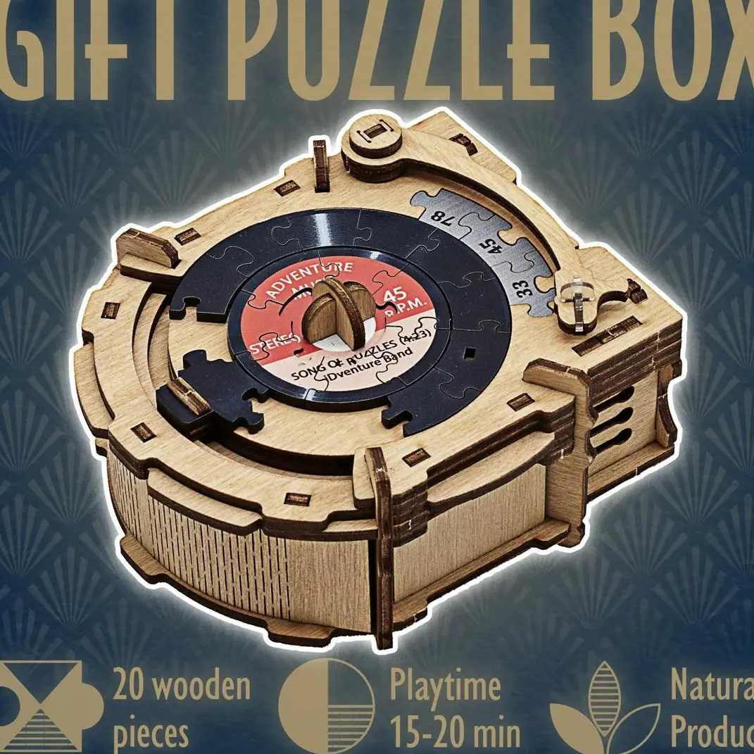 CluePuzzel - Platenspeler