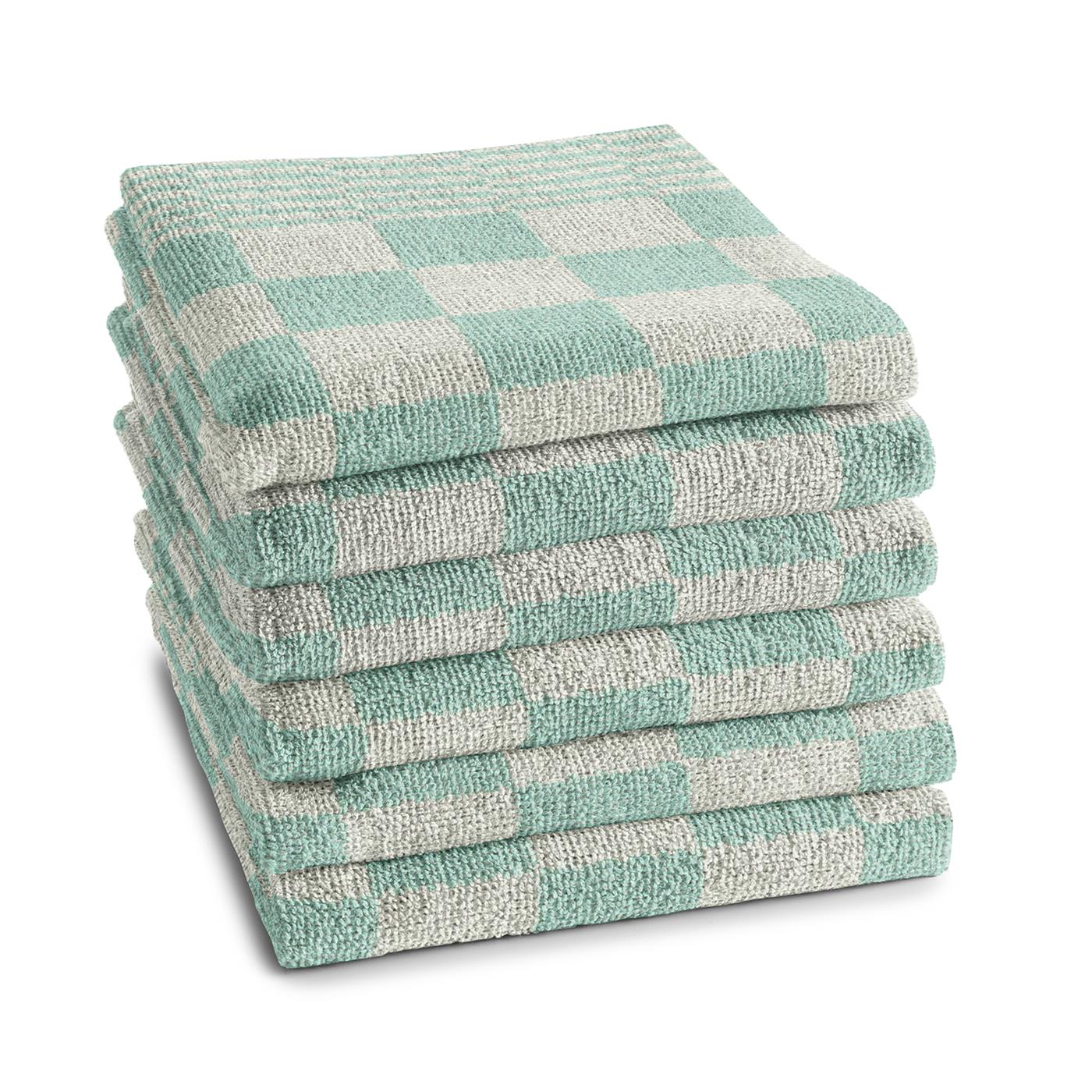 DDDDD Keukendoek BBQ pastel groen 6st