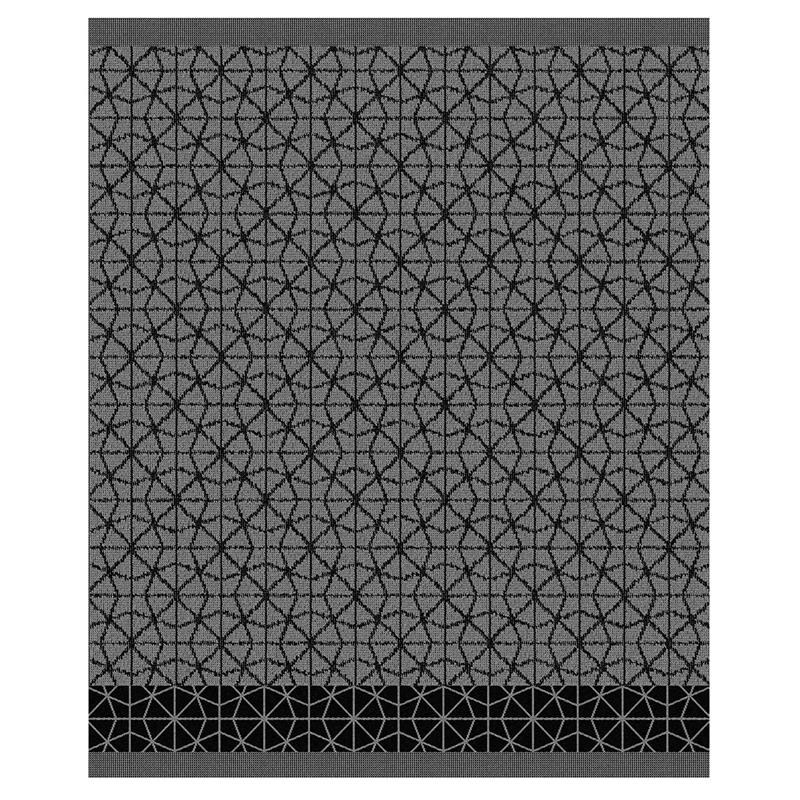 DDDDD Keukendoek Chrystal 50x55 zwart