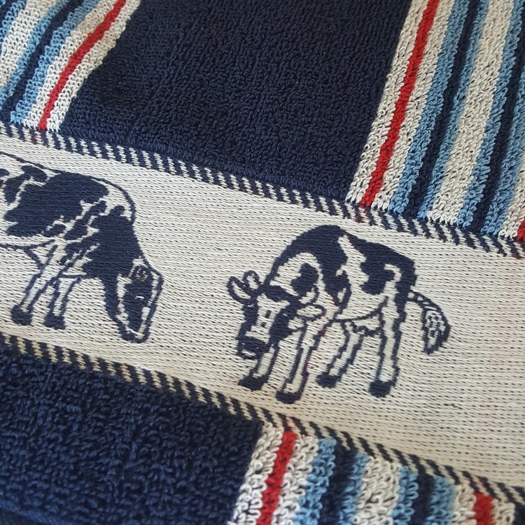 DDDDD Keukendoek Friesian blue 50x55cm