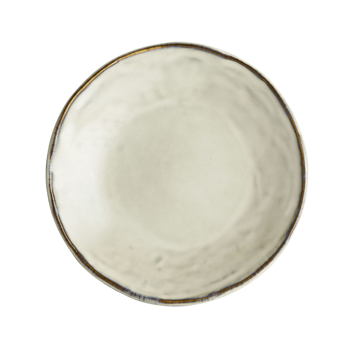 Dutch Rose Organic bord 17cm creme 4st