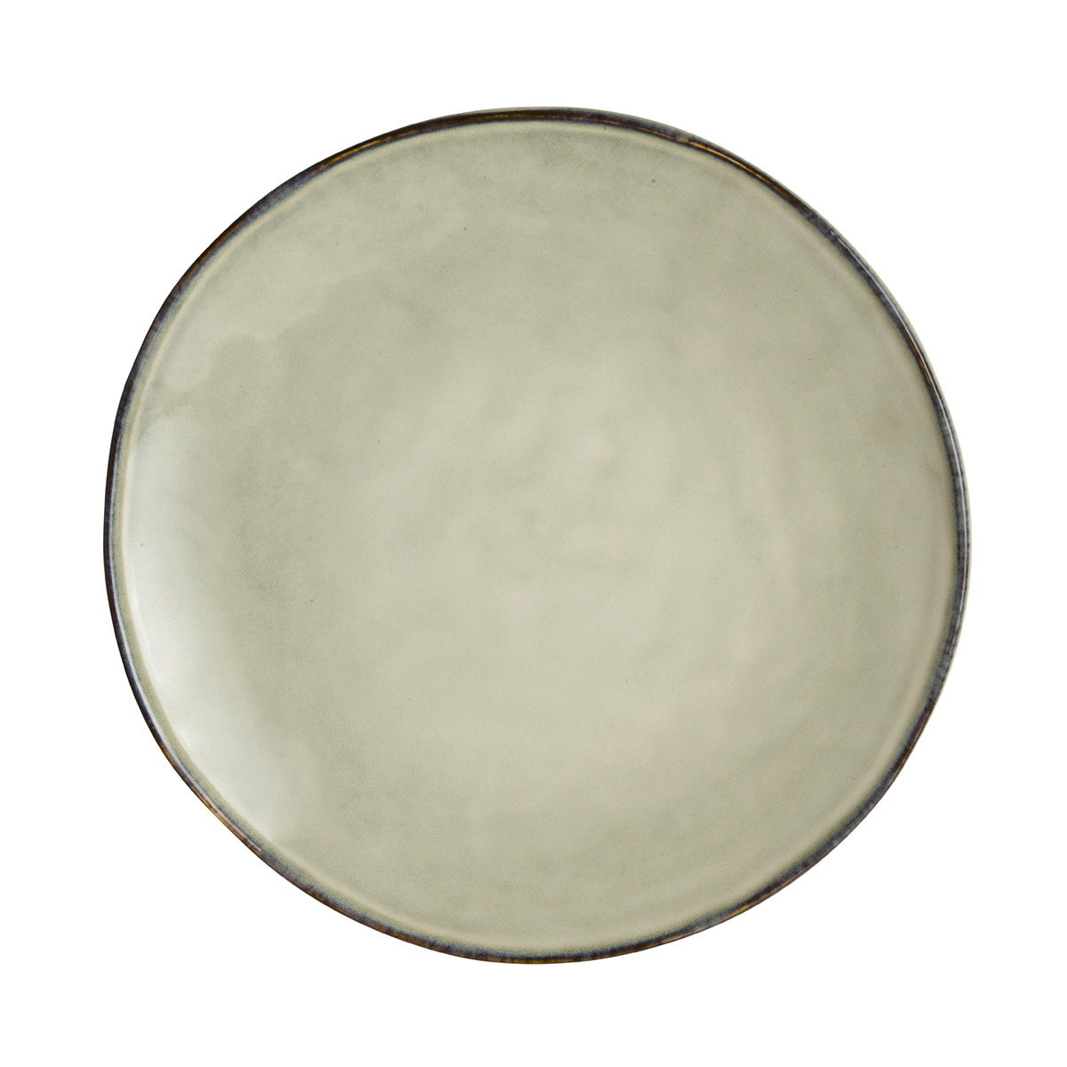 Dutch Rose Organic bord 26,5cm creme 4st