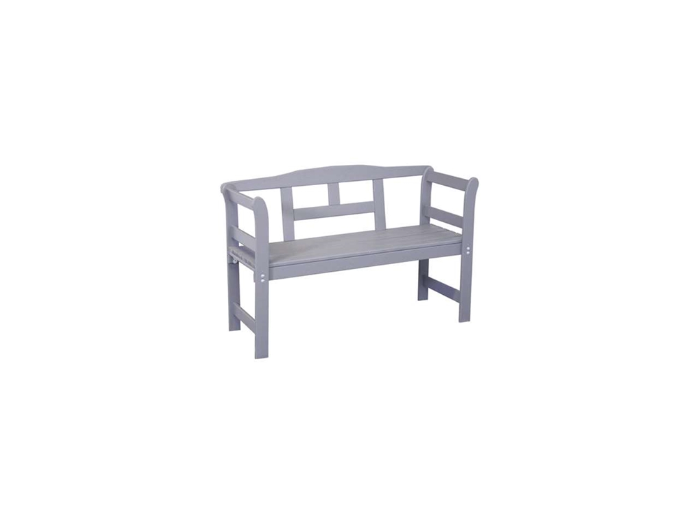 Tuinbank FSC grenen hout 113x40x75cm gri