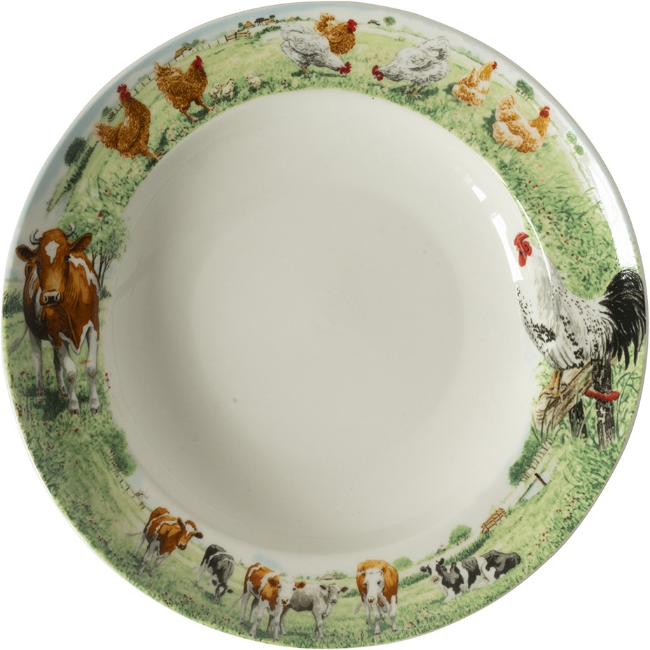 Wiebe's Farm Diep bord koe kip 6st